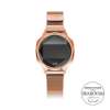 UPWATCH ICONIC ROSE GOLD GREEN LE SET WITH SWAN TOPAZ LOOP BAND