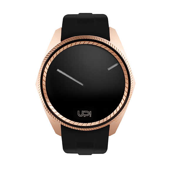 UPWATCH UNLIMITED ROSE GOLD BLACK