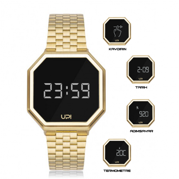UPWATCH EDGE MATTE GOLD +