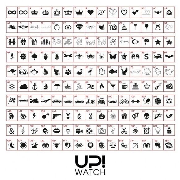 UPWATCH ICON BIG BLACK SWAN TOPAZ +