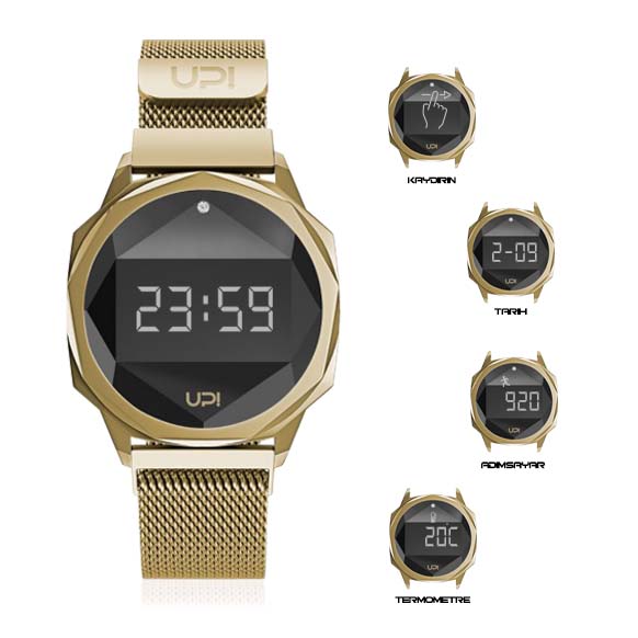 UPWATCH ICON BIG GOLD SWAN TOPAZ +