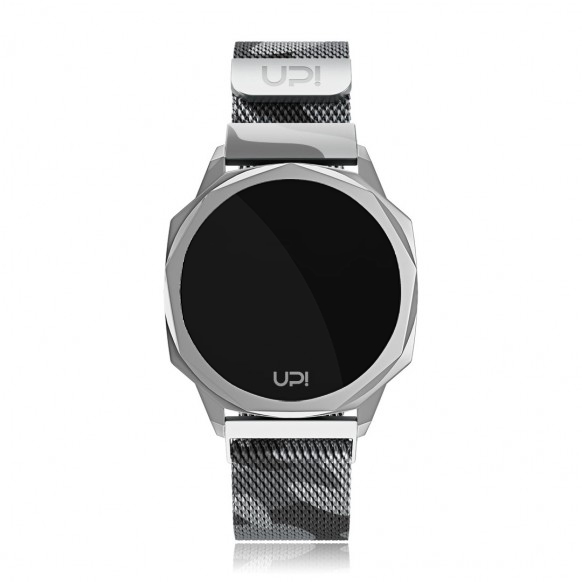 UPWATCH ICON SILVER CAMOUFLAGE LOOP BAND +