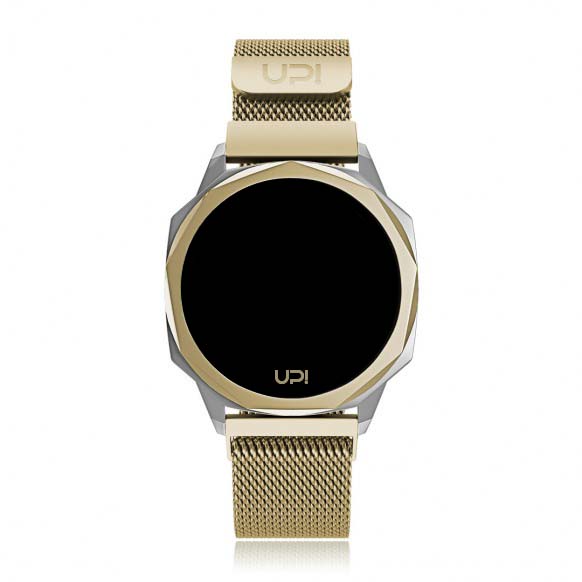 UPWATCH ICON SILVER&GOLD LOOP BAND