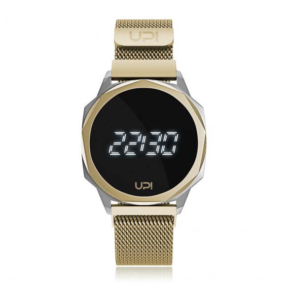 UPWATCH ICON SILVER&GOLD LOOP BAND