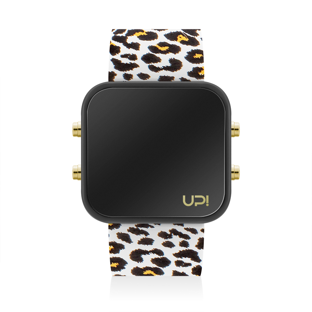 UPWATCH LED GBLACK&LEOPARD