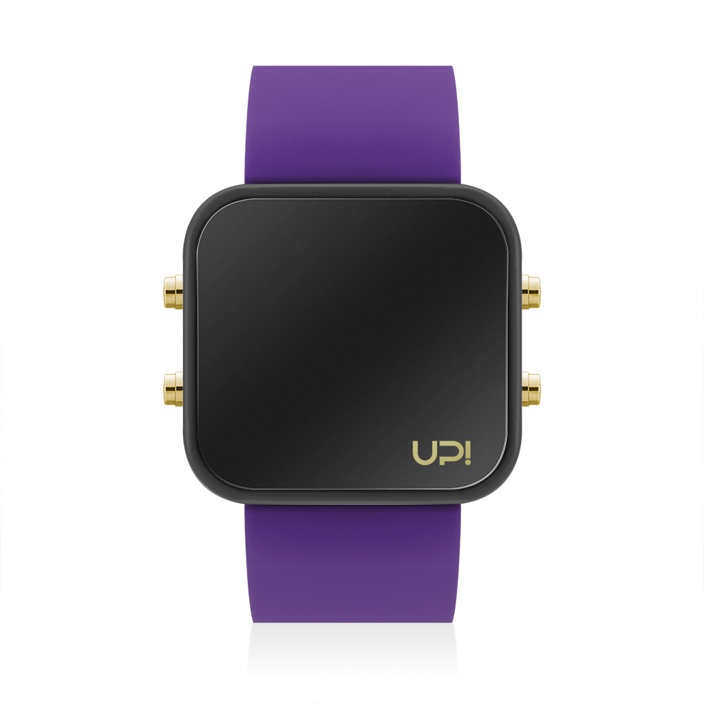 UPWATCH LED GBLACK&PURPLE