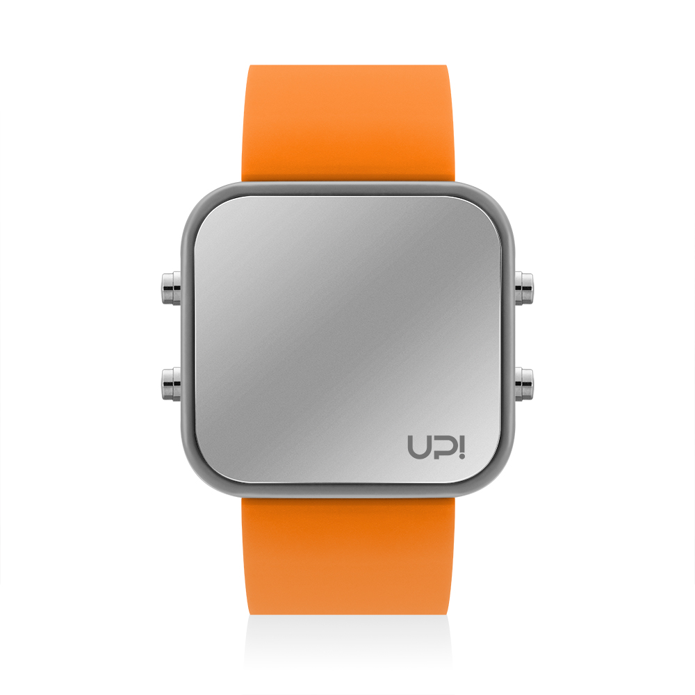 UPWATCH LED GREY&ORANGE