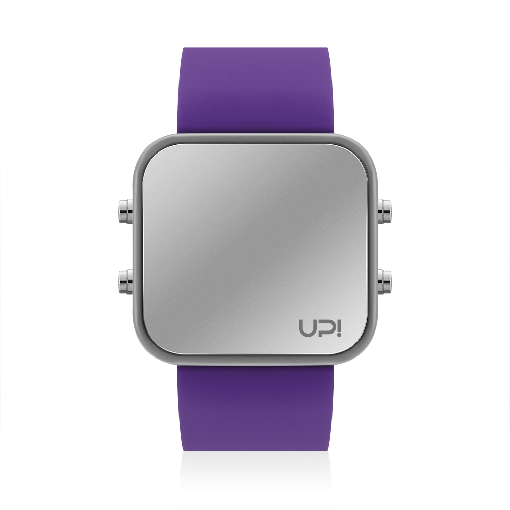 UPWATCH LED GREY&PURPLE