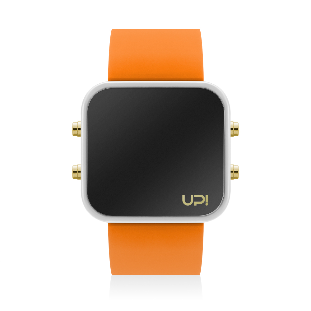 UPWATCH LED GWHITE&ORANGE