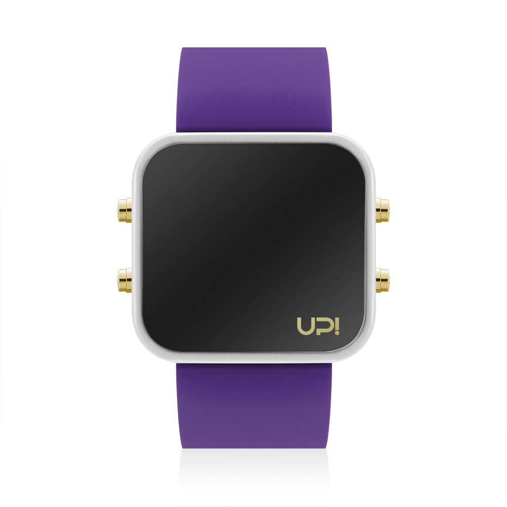 UPWATCH LED GWHITE&PURPLE