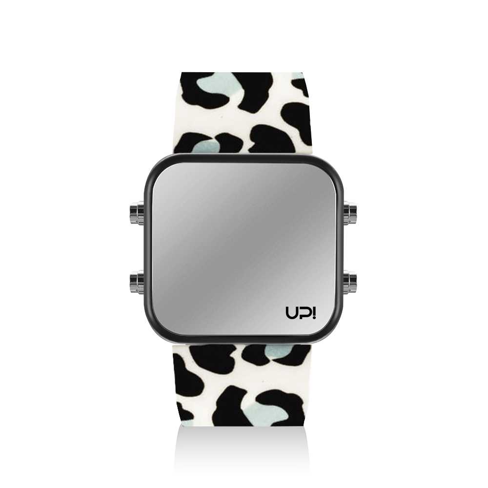 UPWATCH LED MINI BLACK BLUE LEOPARD