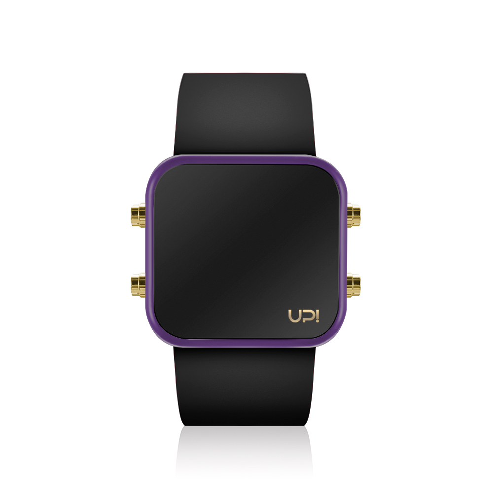UPWATCH LED MINI GOLD PURPLE&BLACK