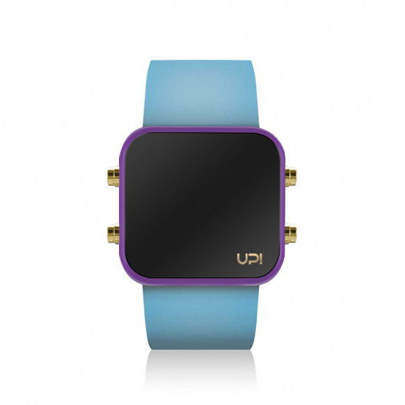 UPWATCH LED MINI GOLD PURPLE TURQUOISE 