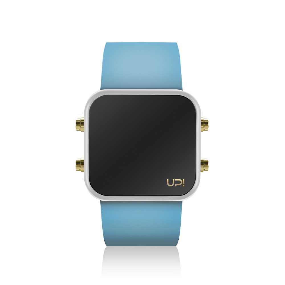 UPWATCH LED MINI GOLD WHITE TURQUOISE