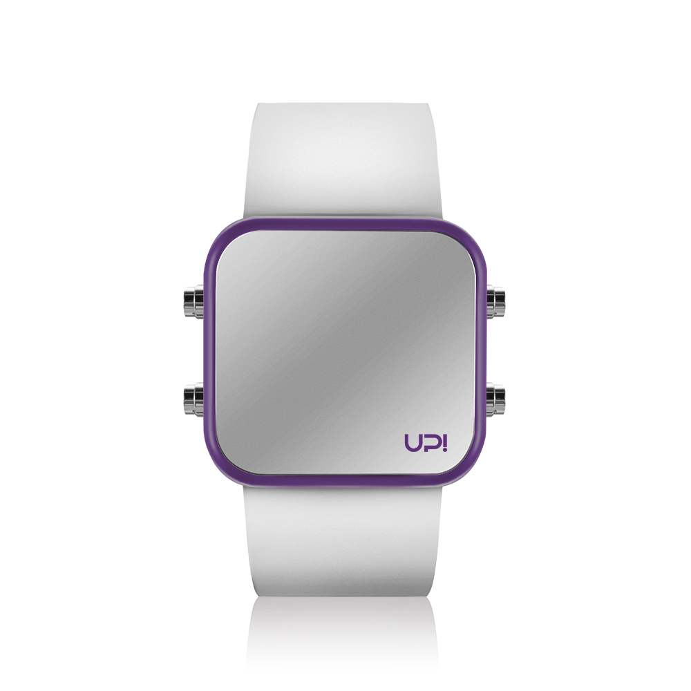 UPWATCH LED MINI PURPLE&WHITE