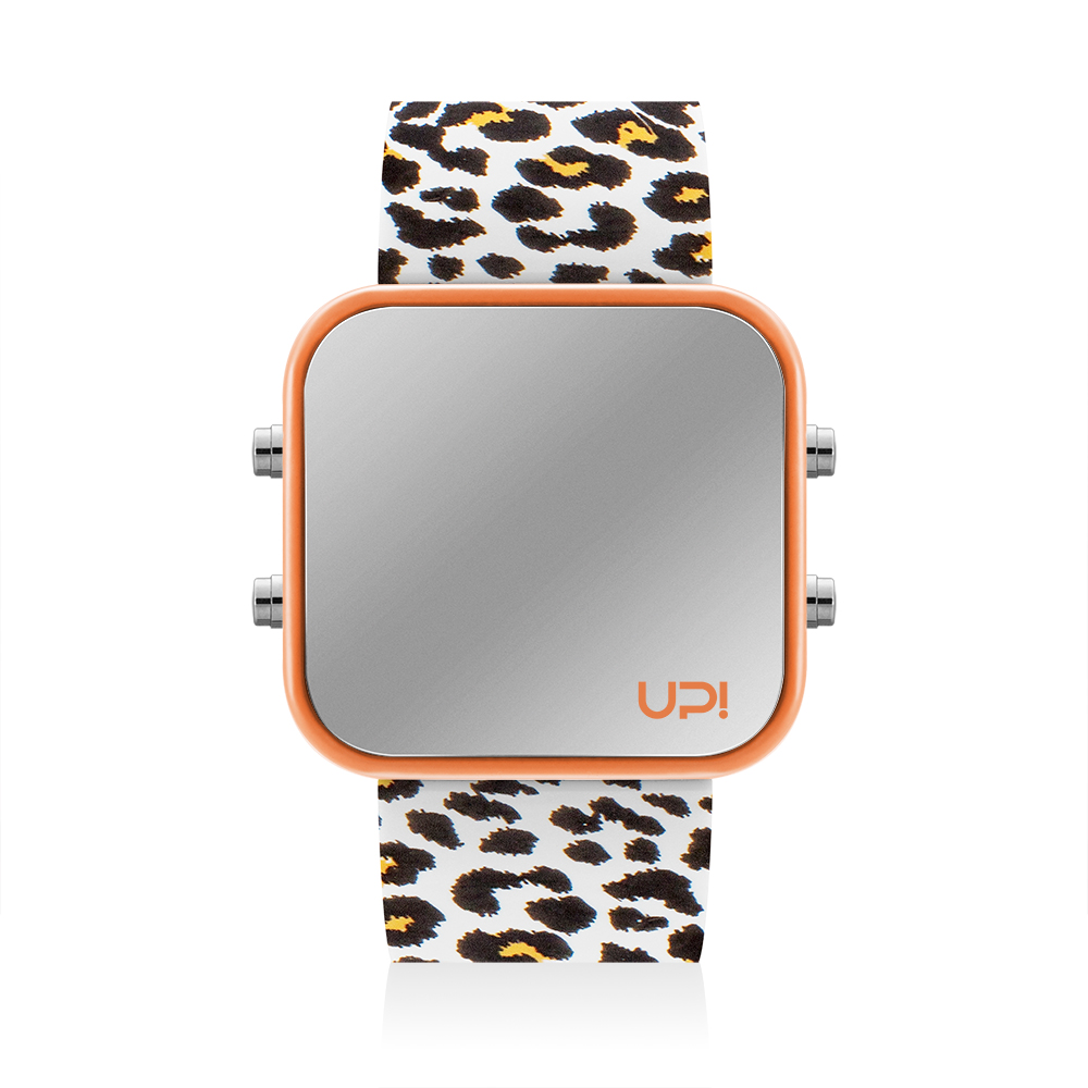 UPWATCH LED ORANGE&LEOPARD