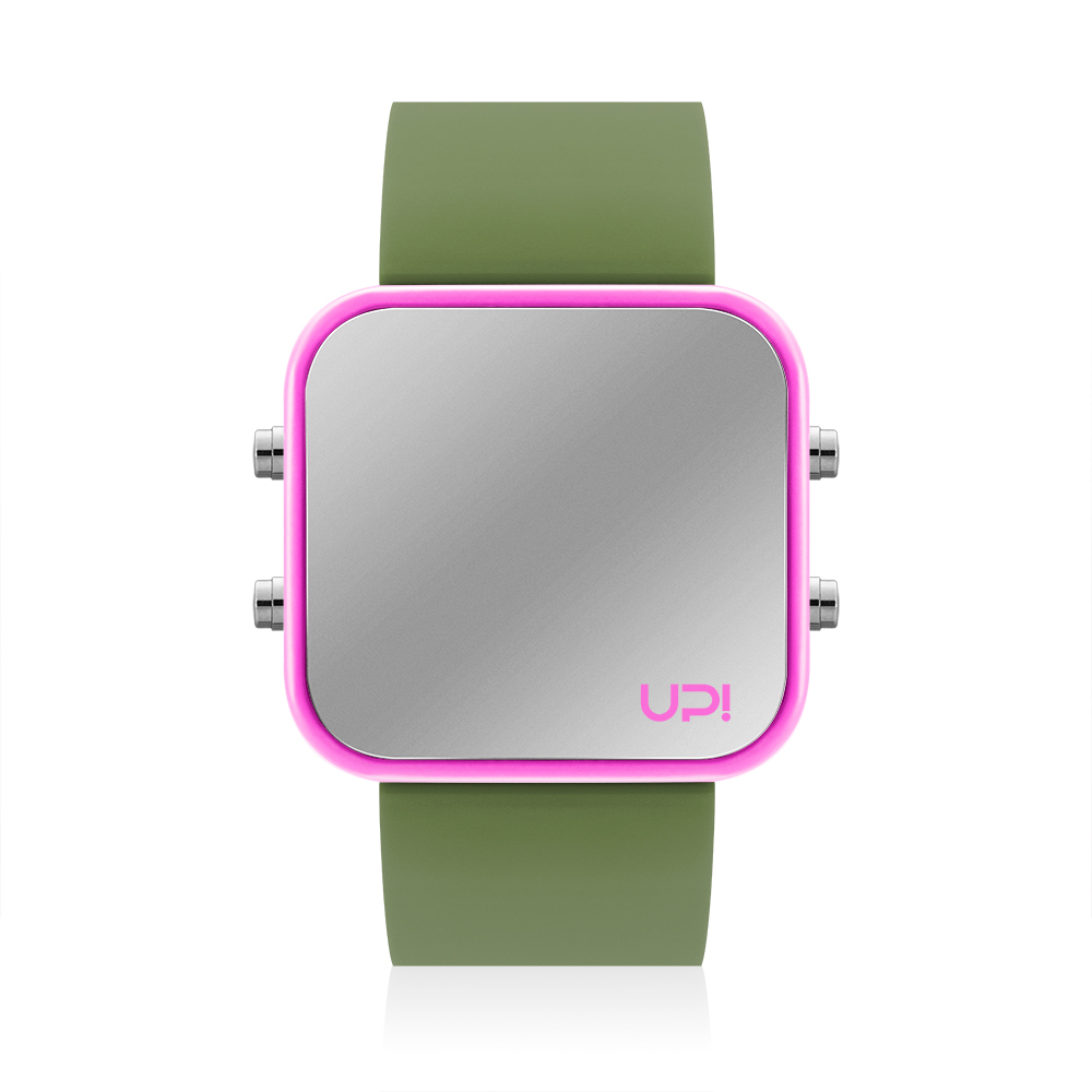 UPWATCH LED PINK&GREEN