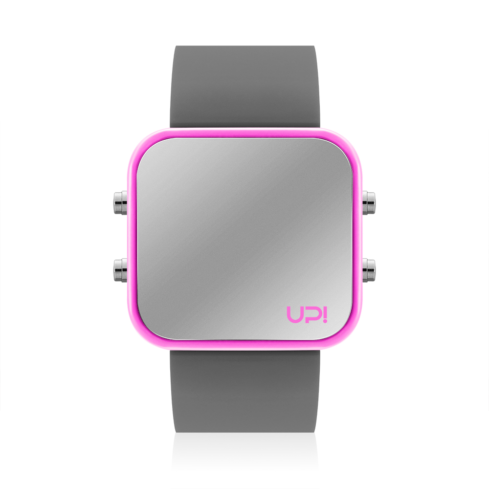 UPWATCH LED PINK&GREY