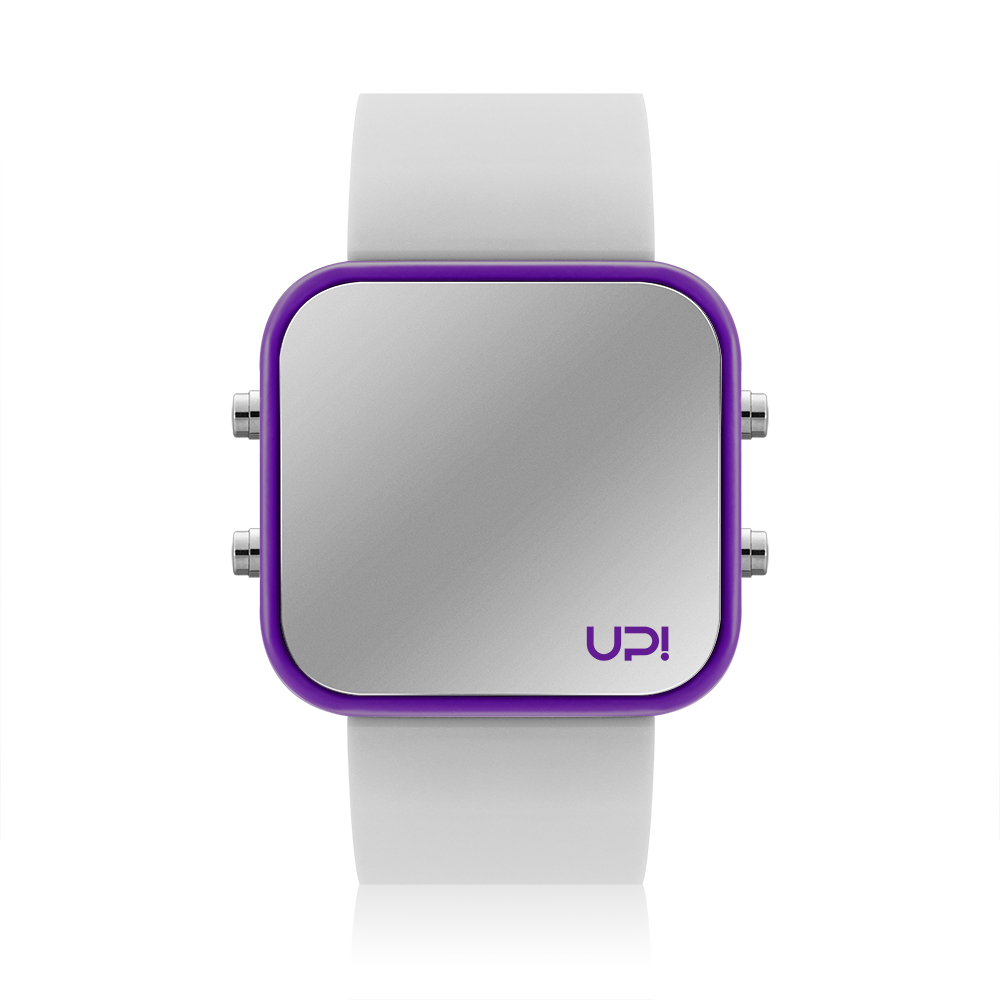 UPWATCH LED PURPLE&WHITE