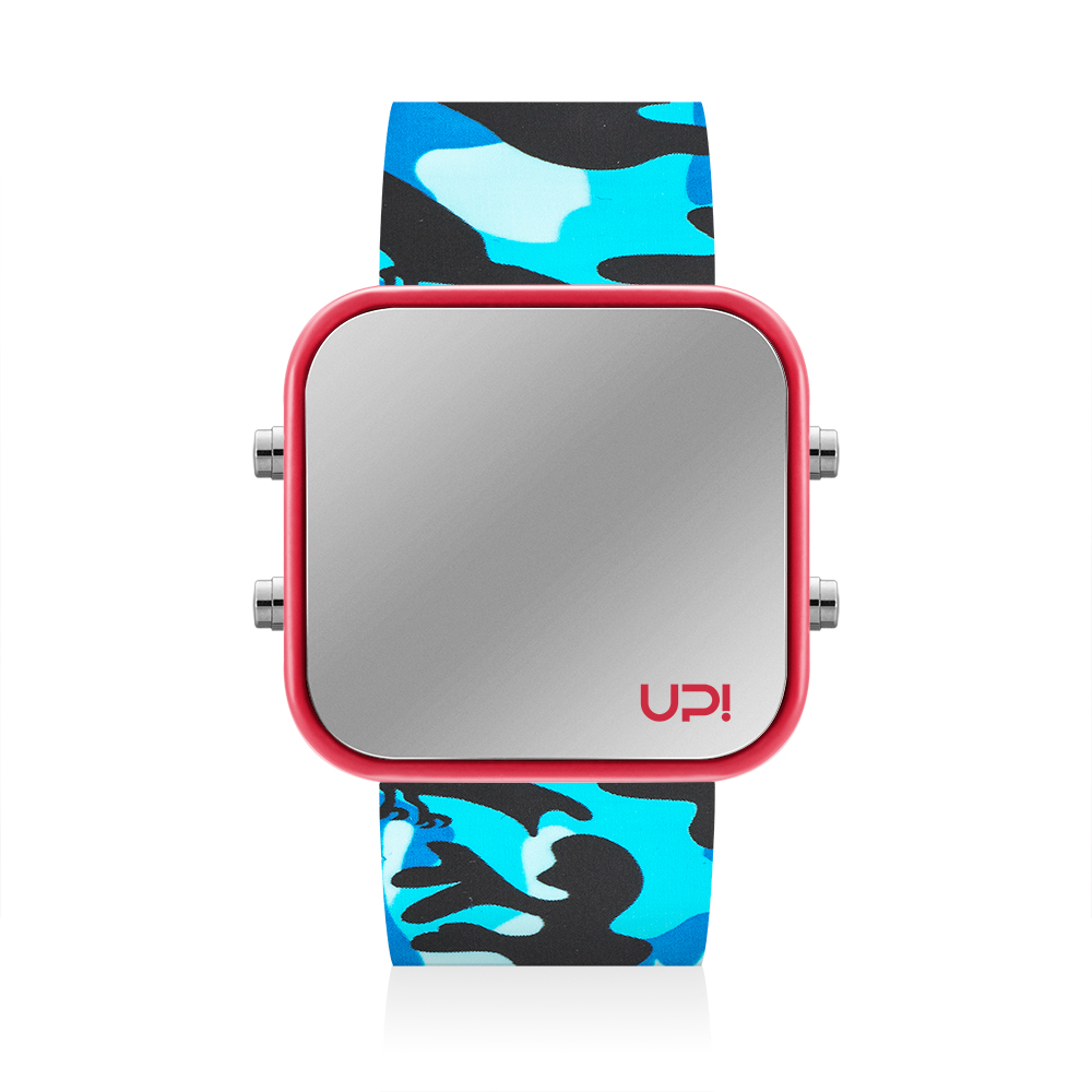 UPWATCH LED RED& BLUE CAMOUFLAGE