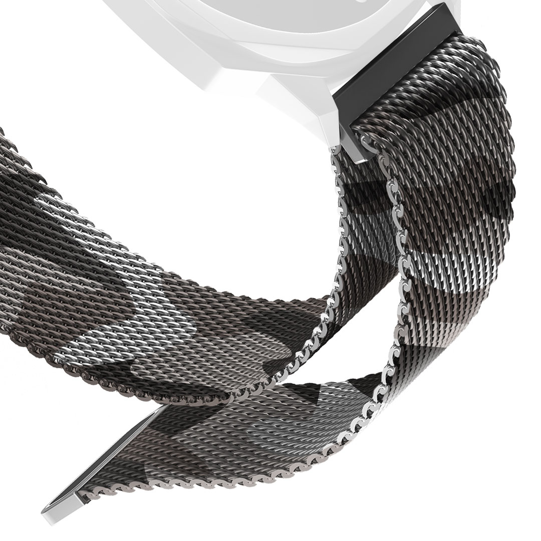 UPWATCH LOOP BAND CAMOUFLAGE SILVER