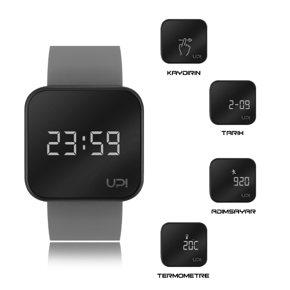 UPWATCH TOUCH BLACK&GREY +