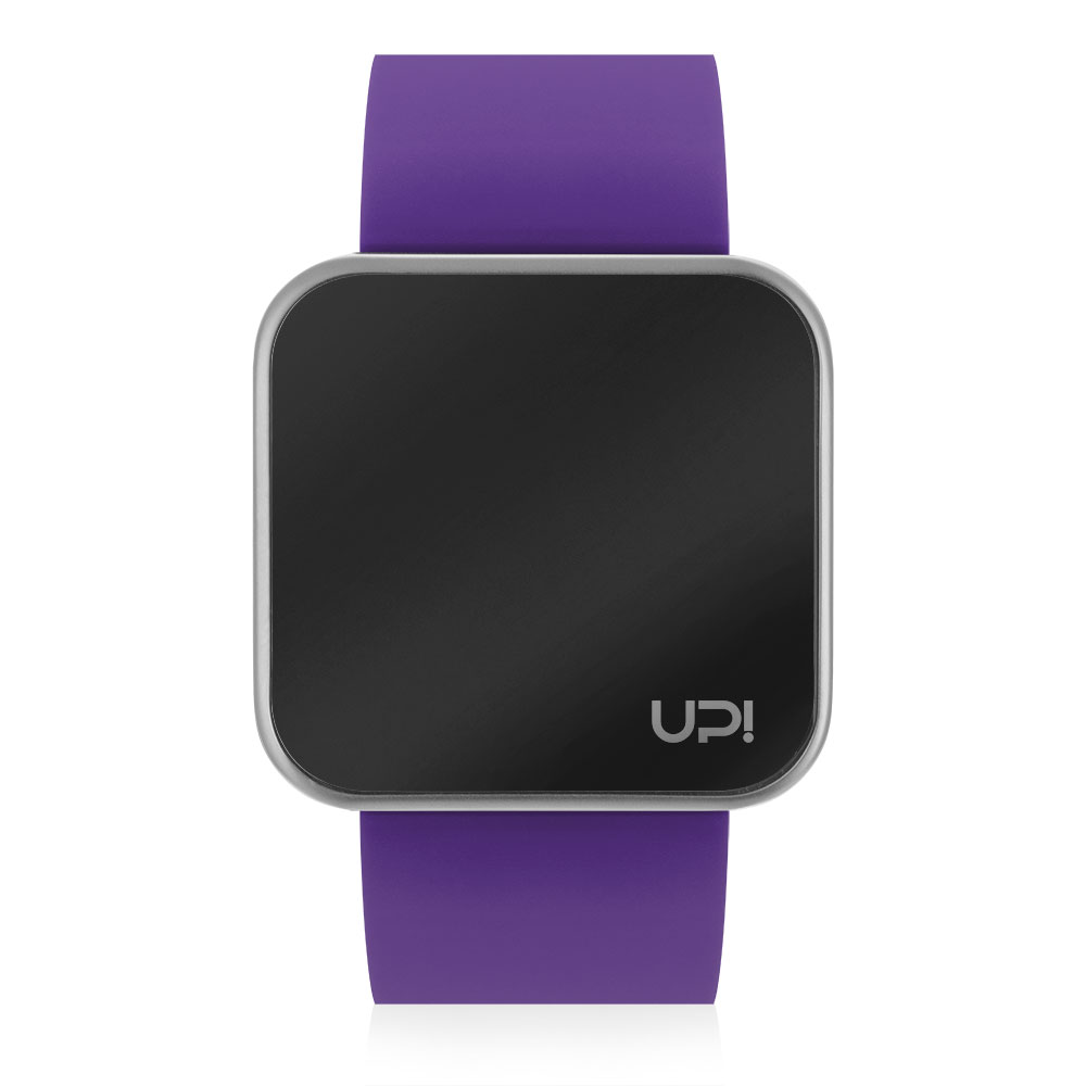 UPWATCH TOUCH MATTE SILVER&PURPLE
