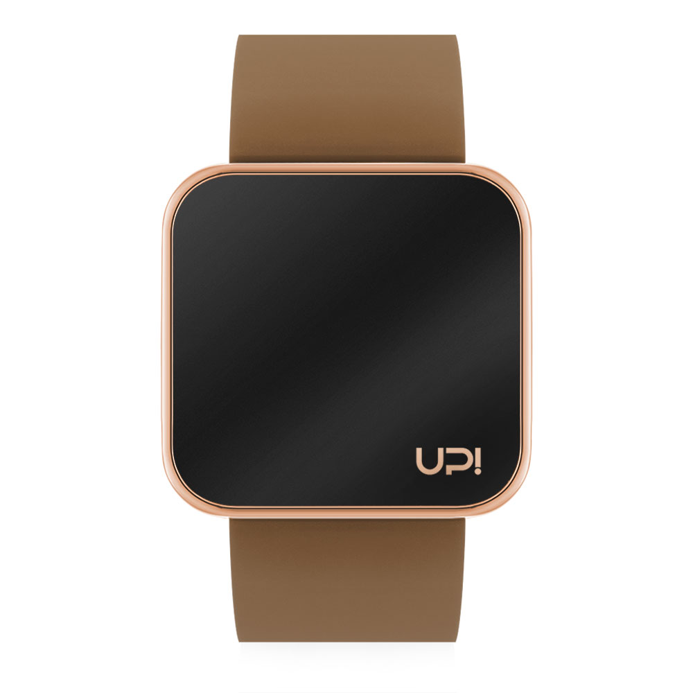UPWATCH TOUCH SHINY ROSE&BROWN +