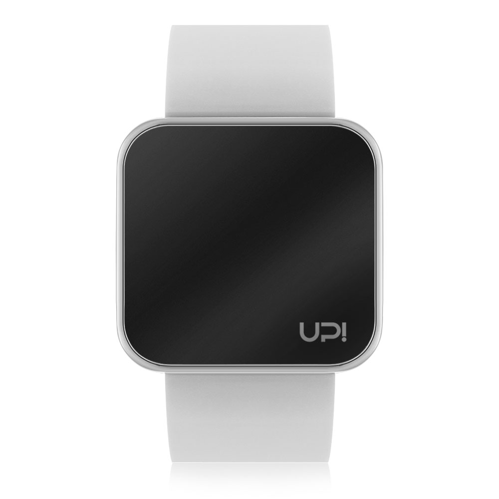 UPWATCH TOUCH SHINY SILVER&WHITE