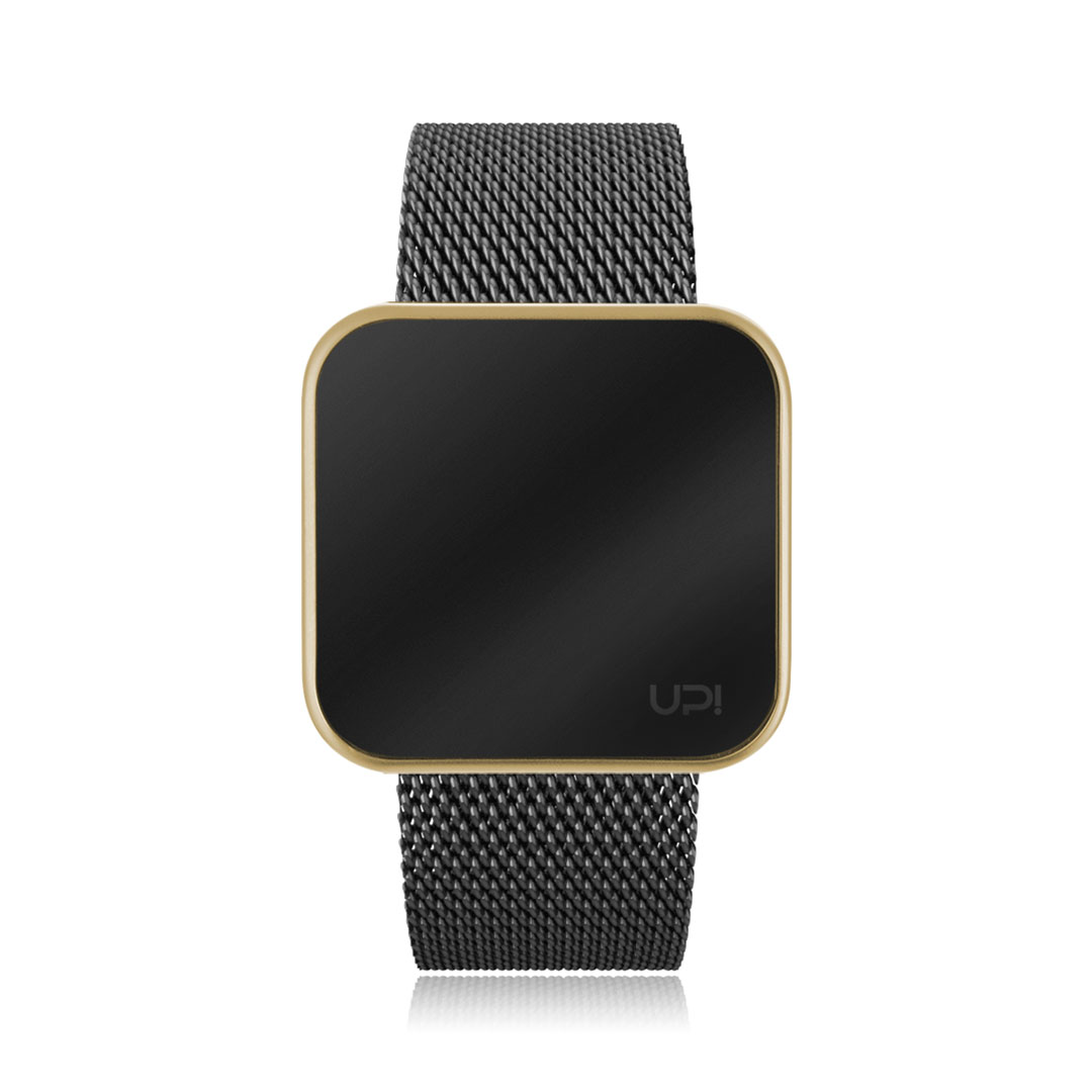 UPWATCH TOUCH SLIM STEEL GOLD&BLACK