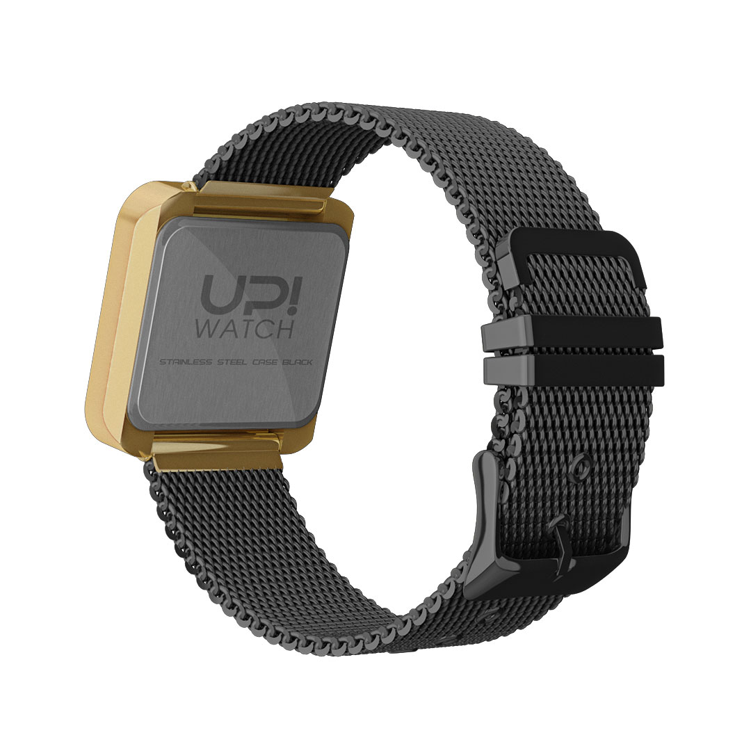 UPWATCH TOUCH SLIM STEEL GOLD&BLACK