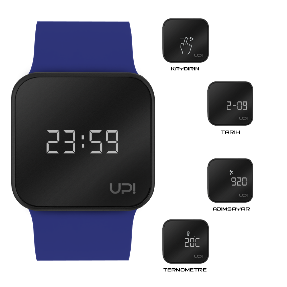 UPWATCH UPGRADE BLACK&BLUE +