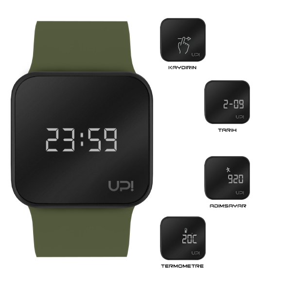 UPWATCH UPGRADE BLACK&GREEN +