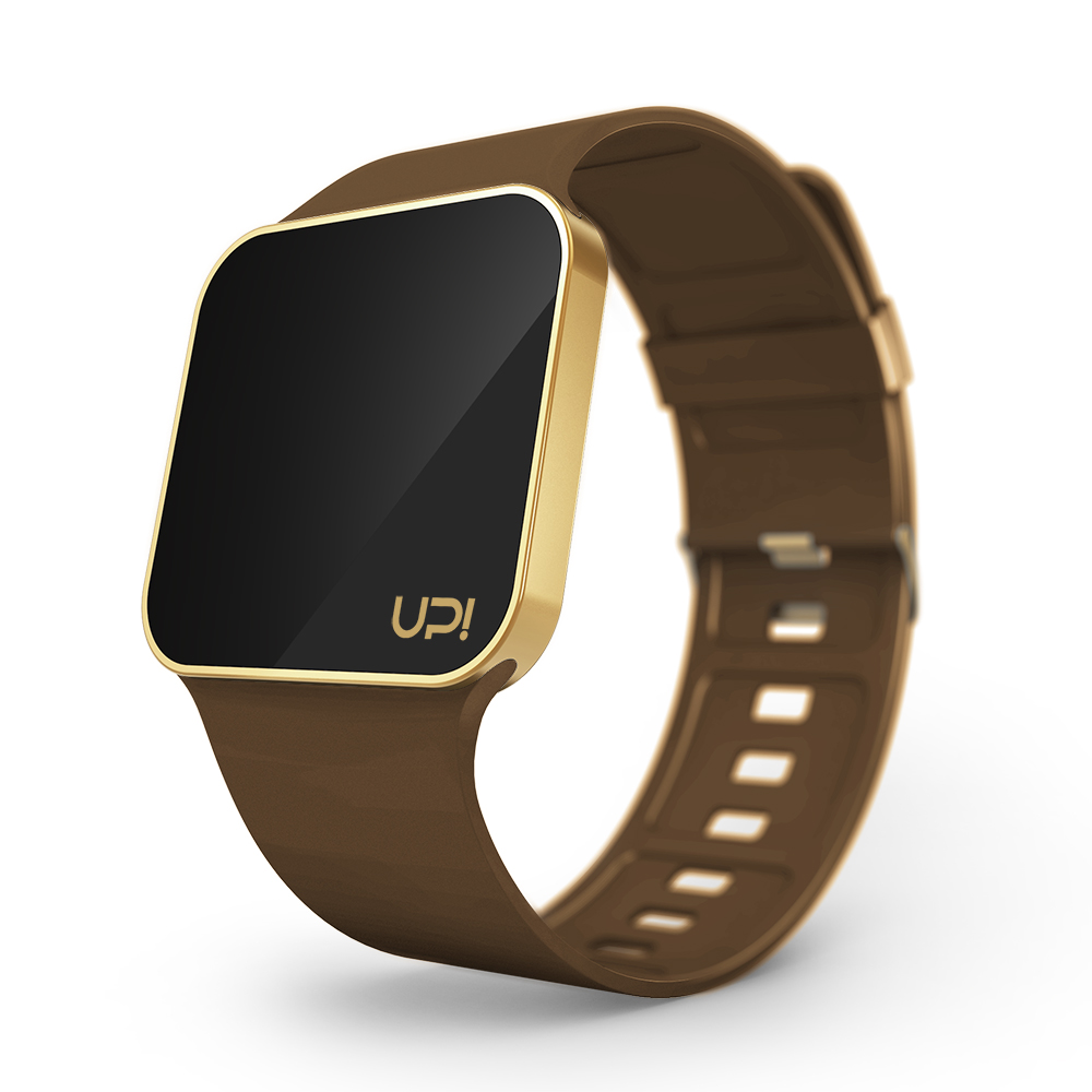 UPWATCH UPGRADE MATTE GOLD&BROWN +