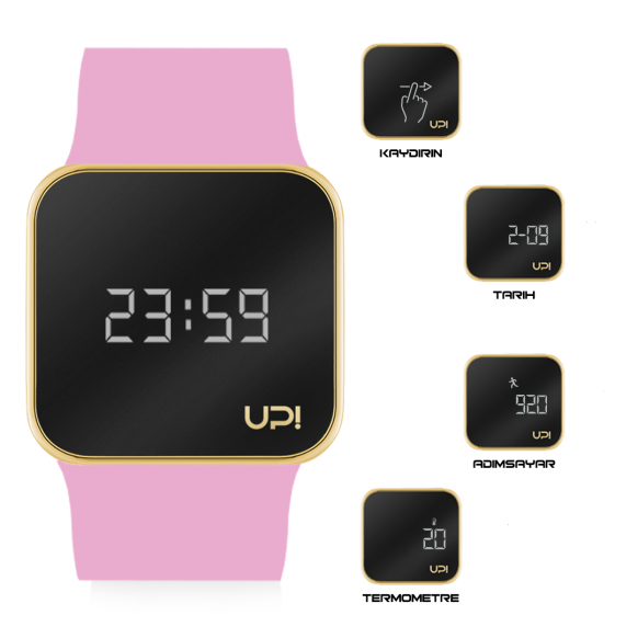 UPWATCH UPGRADE MATTE GOLD&PINK +