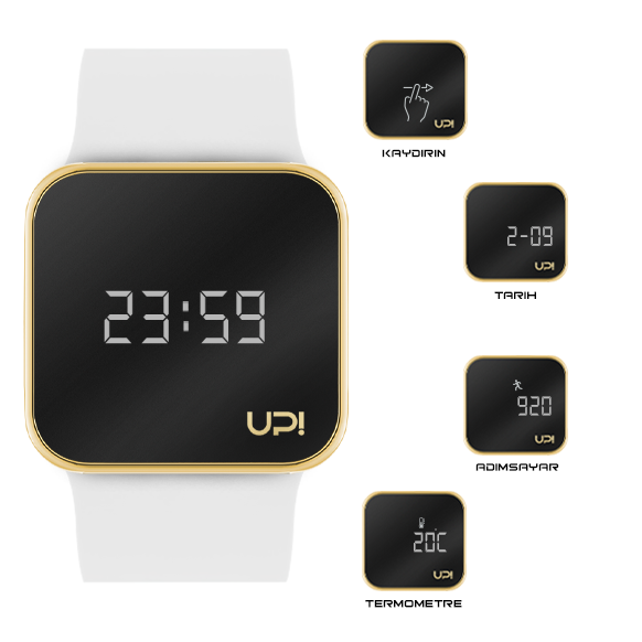 UPWATCH UPGRADE MATTE GOLD&WHITE +