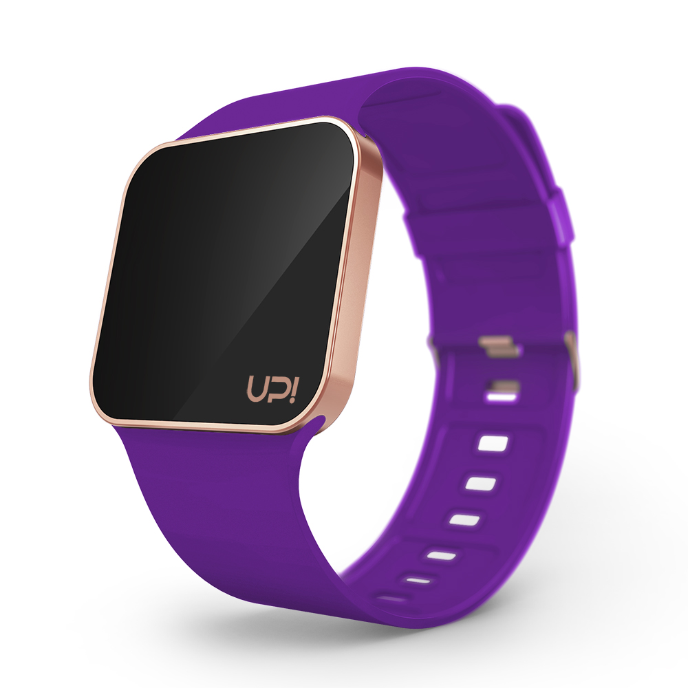 UPWATCH UPGRADE MATTE ROSE GOLD&PURPLE +