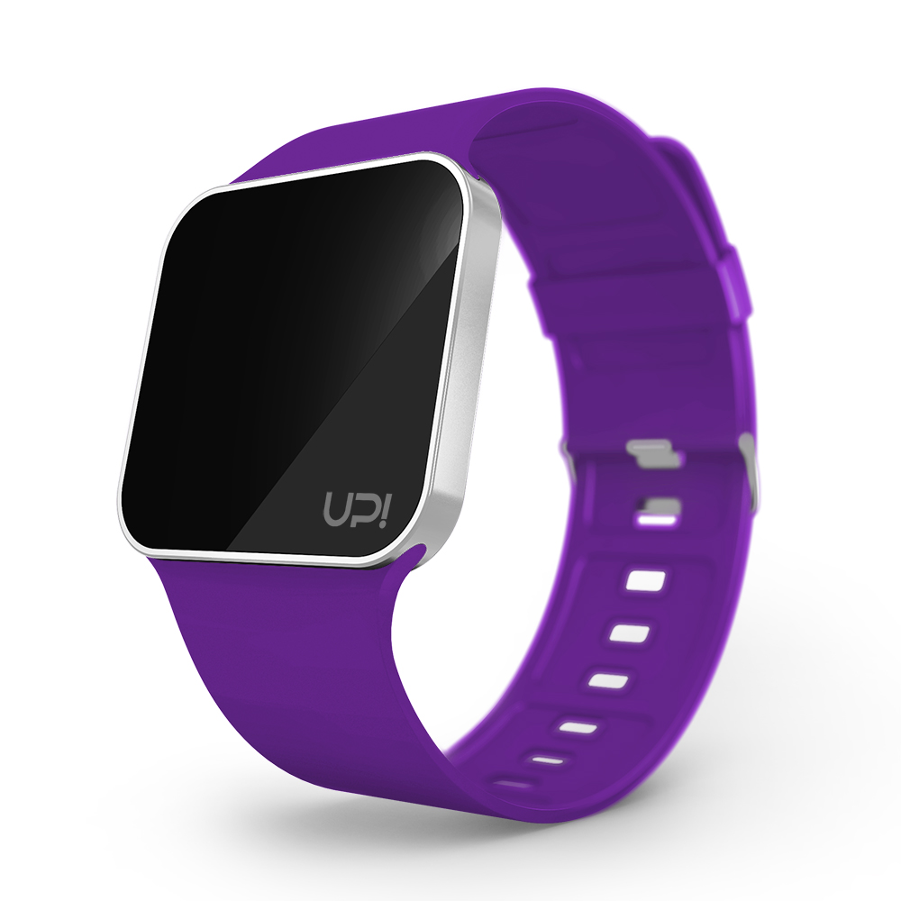 UPWATCH UPGRADE MATTE SILVER&PURPLE