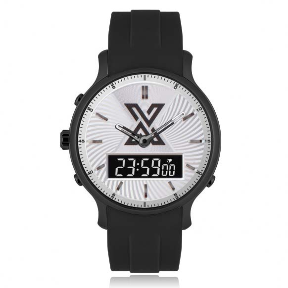 X WATCH DB WHITE BLACK