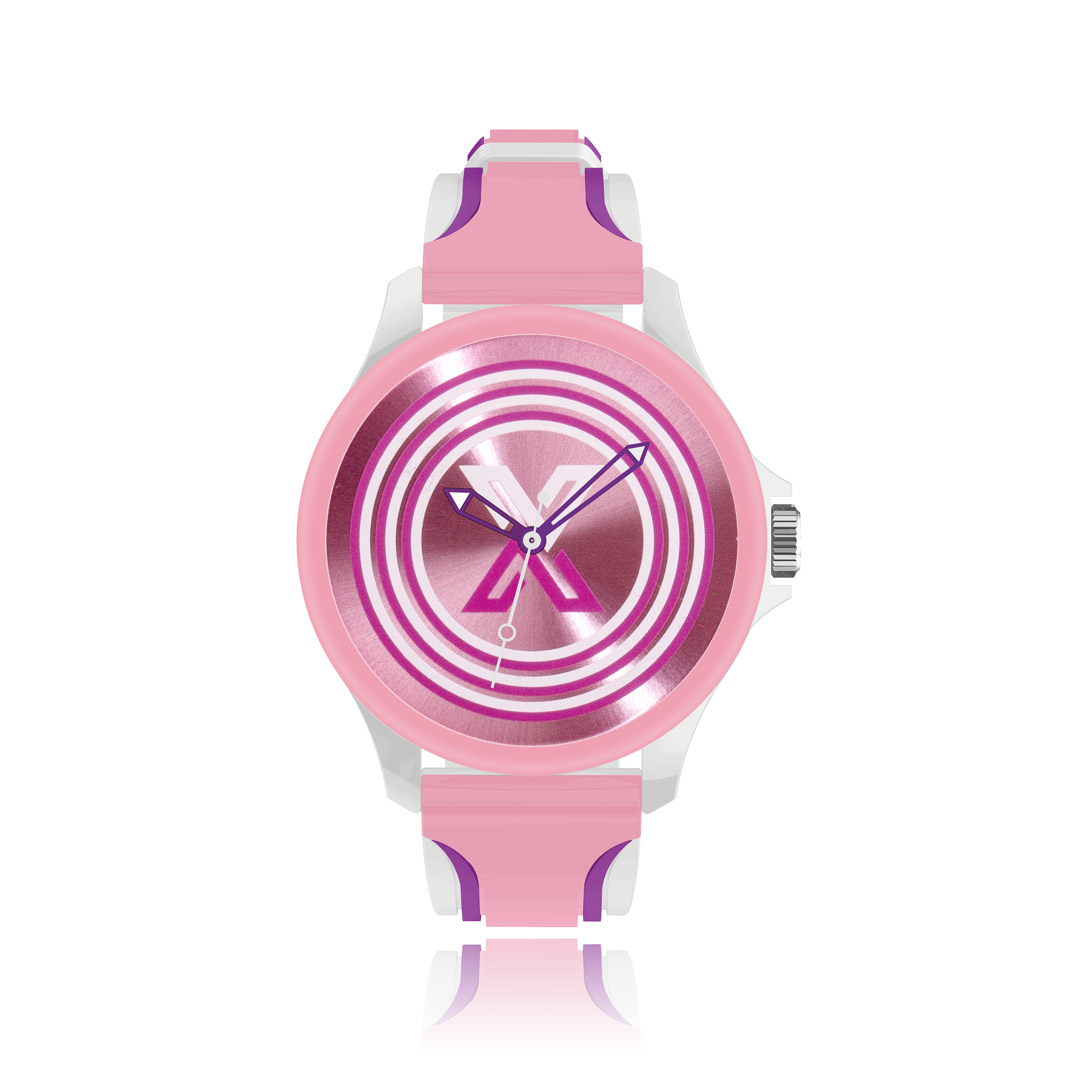 X WATCH RB PINK