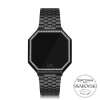 UPWATCH EDGE BIG 42MM SWAN ZIRCONIA BLACK
