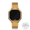 UPWATCH EDGE BIG 42MM SWAN ZIRCONIA - MATTE GOLD +