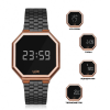 UPWATCH EDGE MATTE ROSE&BLACK TWO TONE +
