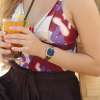 UPWATCH EDGE MINI SWAN MATTE ROSE GOLD +