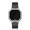 UPWATCH EDGE SILVER&BLACK TWO TONE +