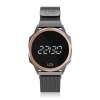 UPWATCH ICON GUN METAL LOOP BAND