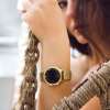 UPWATCH ICONIC GOLD ONE SET WITH SWAN TOPAZ +