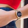 UPWATCH ICONIC GOLD SET WITH SWAN TOPAZ LOOP BAND