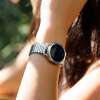 UPWATCH ICONIC SILVER NINE SET WITH SWAN TOPAZ +