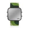 UPWATCH LED BLACK&GREEN CAMOUFLAGE